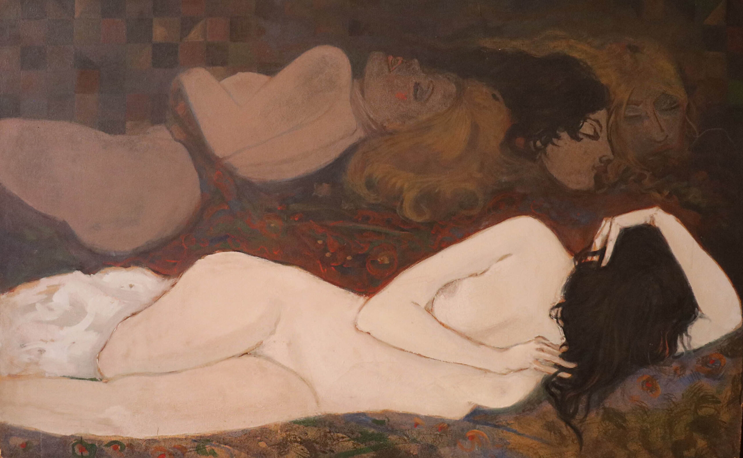 Sogni (1975) cm 86×138 – Tempera su tavola